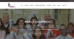Desktop Screenshot of angelacervantes.com